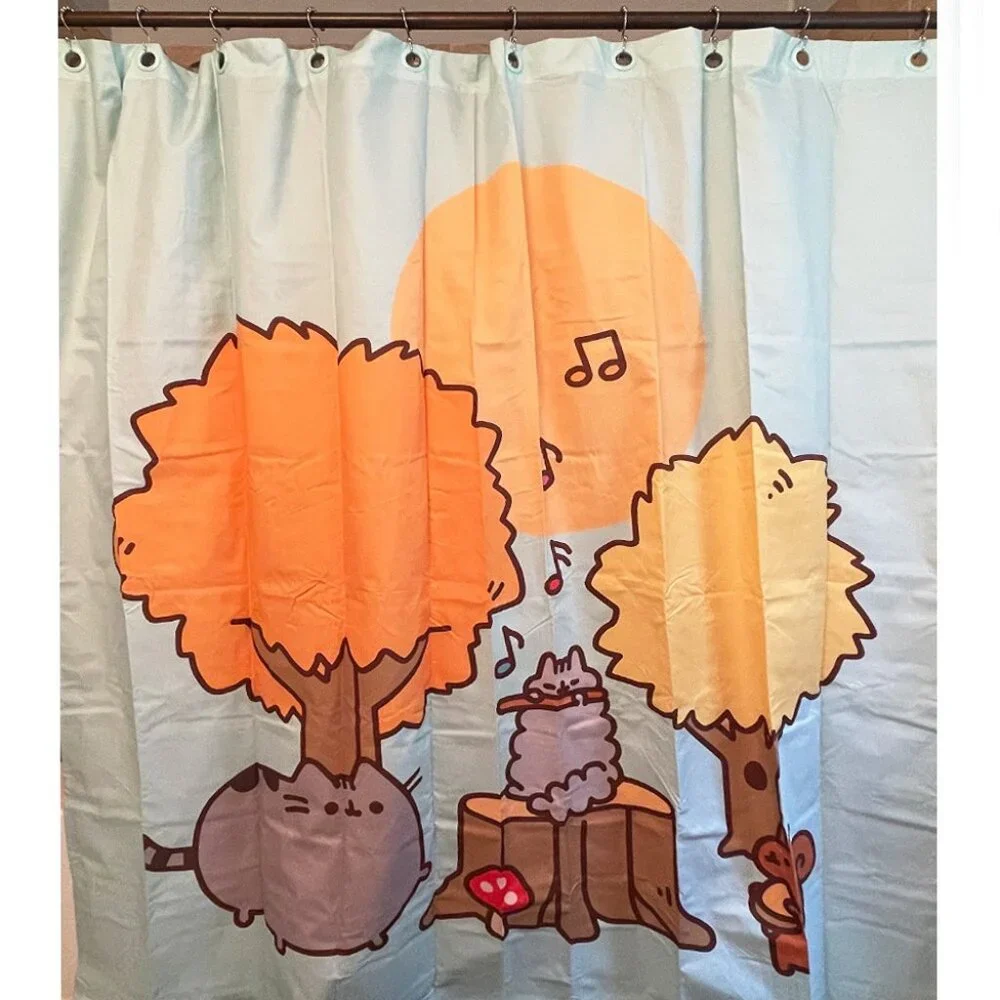 2017 Pusheen Box Exclusive Shower Curtain